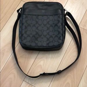 Coach cross body satchel